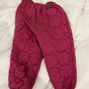 2T Patagonia Snow Pants Reversible Minor Stains